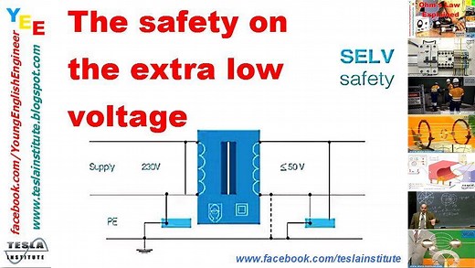 The safety on the extra low voltage | TESLA Institute - Electrical Engineering, Electronics, Automation School