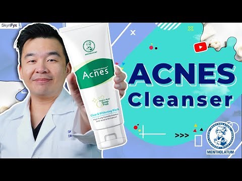 Reviewing Mentholatum ACNES Creamy Wash
