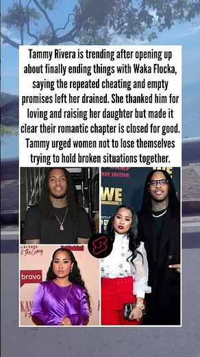 Tammy Rivera closes the chapter with Waka Flocka #tammyrivera #wakaflocka #shorts