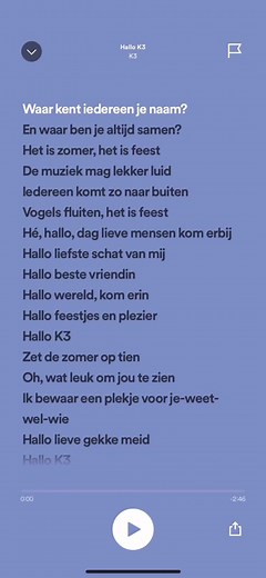 hallo k3 #liedjes #jeugd #studio100 #slay #100k #fy #foryoupage #songs #fypage #k3