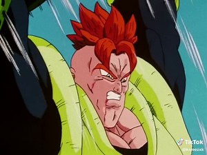 Trunks vs Semi Perfect Cell Battle in Dragon Ball Z