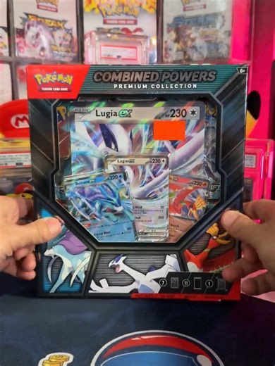 Episode 591 of Should I Open it? Or Should I Keep it Sealed? - Combined Powers Premium Collection Box ft. Lugia! There are actually 11 packs in here. #pokemon #pokemontcg #pokemoncommunity