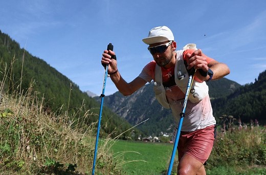 Here's how to run with poles, according to a pro mountain runner