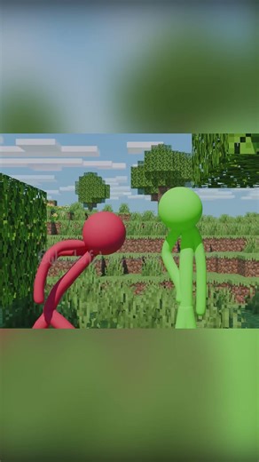 Animation Vs Minecraft Ep 34 - Remade in 3D "Part 8" @alanbecker #AlanBecker #animation #shorts