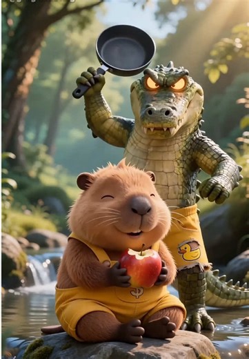 Gray Cat's Daydream Cartoon: Funny & Cute Kitten