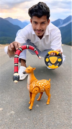 Rc Remote Control Deer vs Snake Duita Unboxing🔥