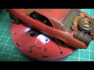 Post Apocalyptic 1968 Camaro Model Kit Update.