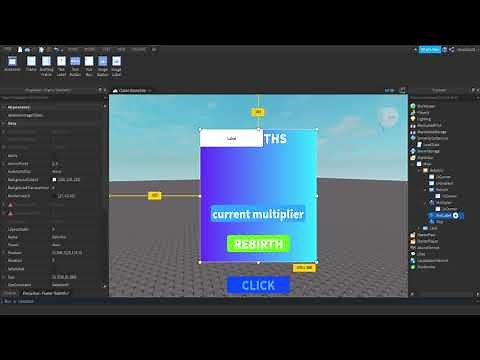 How to make a clicker game/simulator | Clicking Features + Rebirths | Roblox Studio [P1]