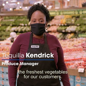 9.1K views · 102 reactions | Did you know that Kroger hand stacks all of their produce? It’s all part of our guaranteed fresh assortment. Listen to our Atlanta Fresh Expert Tequilla, talk about her experience as a Produce Manager and click kroger.com/d/produce to shop our fresh produce! | Kroger | Facebook
