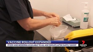 40K views · 217 reactions | There's been a major change to help speed up Victoria's roadmap. with both the Pfizer and Moderna vaccine now available to anyone over the age of 12 at state-run hubs. 7NEWS at 6pm | More: https://7news.link/3asEgHD #7NEWS | 7NEWS Melbourne | Facebook