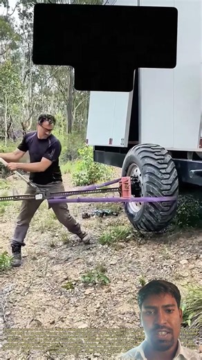 Pulling Tire: How Leverage Tools Safely Remove Stuck Off-Road Vehicle Tires