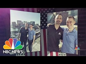 Boston Marathon bombing survivor shares how Marine veteran helped his recovery