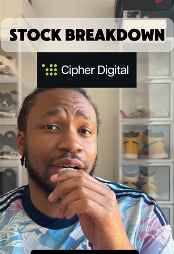 Mini stock breakdown on Cipher Digital. Future AI landlord? Do you current hold shares in Cipher? #cifr #cipher #stocks #investing #cipherdigital