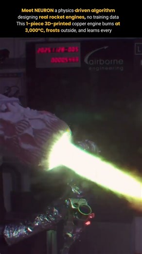 Rocket Engine Design by AI