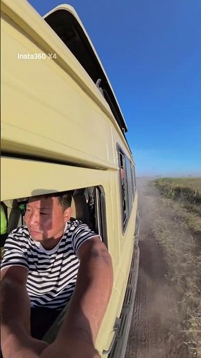 🇹🇿Riding a jeep through the Serengeti in Tanzania! A safari experience across the land