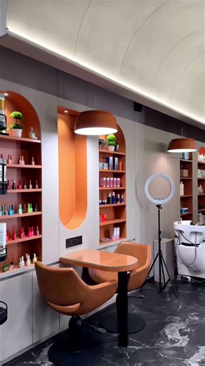 Modern Unisex Saloon Interior Design 2025 Ideas#home #interiordesign#interiorstudio_14