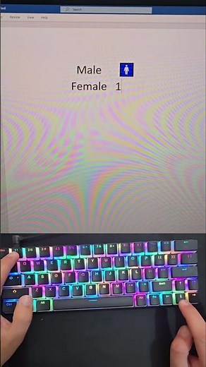 👉 How to Type Male ♂ Female ♀ Symbol in MS Word | Keyboard King #typingspeed #keyboard