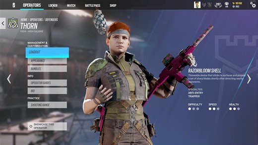 Best Thorn loadout in Rainbow Six Siege