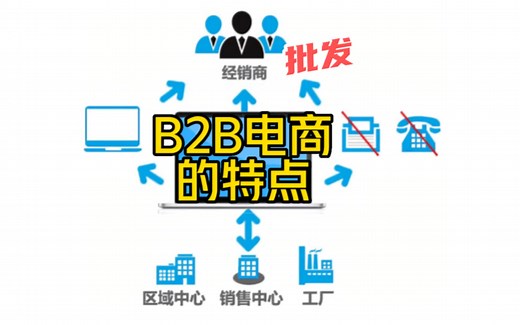 B2B电商有哪些特点，做B2B需要什么 #B2B电商 #B2B #B2B平台