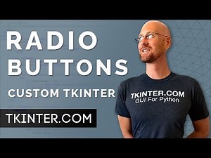 Radio Buttons in CustomTkinter - Tkinter CustomTkinter 7 — Hive