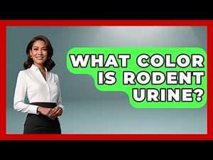 What Color Is Rodent Urine? - Insects and Invaders