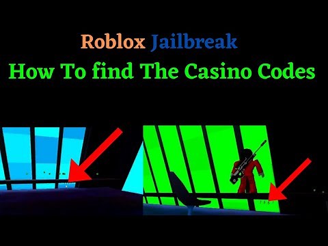 Roblox Jailbreak How to easily find the Casino Code (outdated)