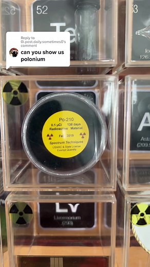 Exploring Polonium: A Sample of Polonium 210 from United Nuclear