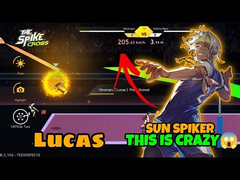 Lucas Gameplay, Sun Spiker | HE'S LIKE A MONSTER | The Spike Cross