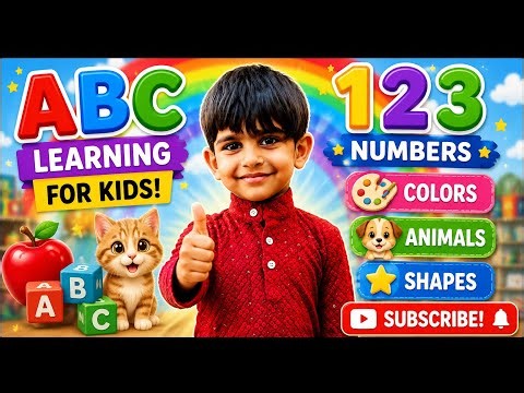 Learn ABC & Numbers for Kids | Fun Learning with Sam | Educational Video for Toddlers