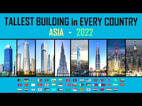 Tallest Building in Every Country: Asia 2022