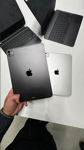 New Space Black Color M4 iPad Pro 🖤 #SHORTS