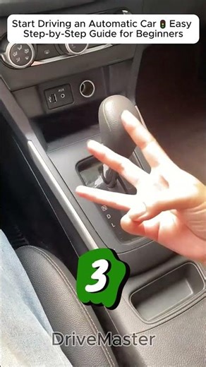 🚗Start Driving an Automatic Car 🚦 Easy Step-by-Step Guide for Beginners #drivingwrittentestdmv #tips