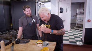 This deli is serving up chicken sandwiches coated in nacho cheese chips on a jalapeño cheddar bread 🤯 Find it at Full Belly Deli! #DDD with Guy Fieri > Fridays at 9|8c | Food Network