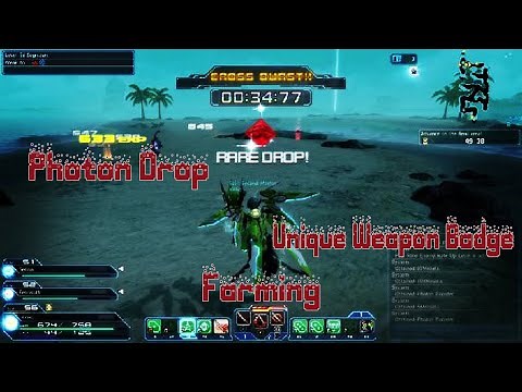 Phantasy Star Online 2: Photon Drop/Weapon Badge Farming Guide
