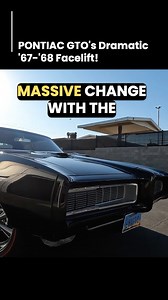 Pontiac GTO’s Dramatic '67-'68 Facelift! When Pontiac rolled out Gen 2 of the GTO there was a massive overhaul of the front end! For more on this 1968 Pontiac GTO check out Episode 133 of ‘Cars, Shops & Collections.’ Link in bio! #musclecar #musclecars #pontiac #pontiacgto #pontiacgto1967 #pontiacgto1968 #barnfind | JC Fernandez