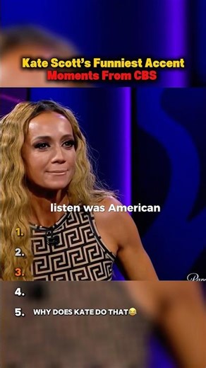 Kate Scott’s Funniest Accent Moments From CBS #footballrankings