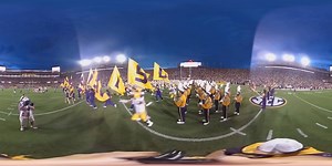 Stand on the field as your Tigers enter Tiger Stadium in this Facebook 360 video. [Watch on mobile for best experience.] | LSU Football