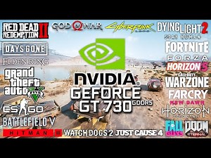 GeForce GT 730 GDDR5 in 2022 - Test in 25 Games