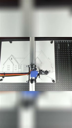 Robot Artistry Watch This Machine Draw a House!