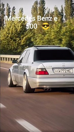 The Mercedes-Benz W124 E500 (1990–1995) is an iconic, high-performance "super sedan"