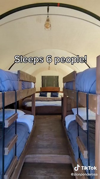 Luxury Wagon Glamping Experience in Zion National Park