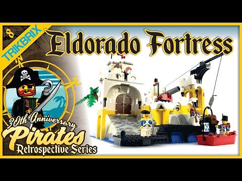 LEGO 6276 Eldorado Fortress *VINTAGE REVIEW* - 30th Anniversary Pirates Retrospective - Ep. 8