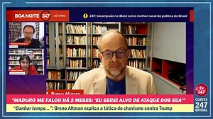 6.5K views · 380 reactions | "Ganhar tempo": Breno Altman explica a tática do chavismo contra Trump! Inscreva-se no canal Cortes 247: https://bit.ly/3HafsT3 Breno Altman é jornalista e editor do Opera Mundi. • Seja assinante do Brasil 247 e da TV 247 em https://brasil247.com/apoio ou apoie por Pix usando a chave pix@brasil247.com.br. #Resistencia2748Dias Siga nosso BlueSky dilmaresiste | Dilma Resistente | Facebook