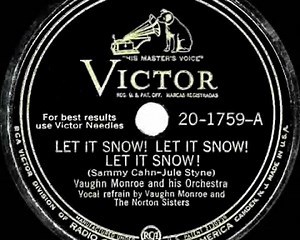 1st RECORDING OF: Let It Snow, Let It Snow, Let It Snow - Vaughn Monroe (1945 version)