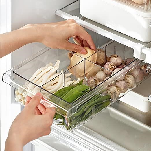 The installation and application of the fridge drawer