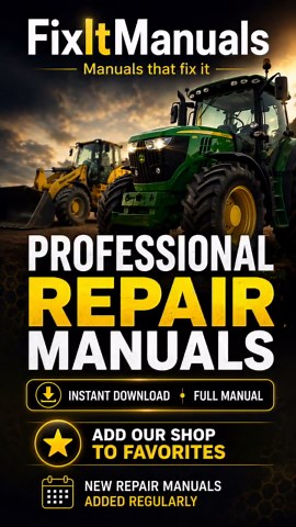 John Deere 2320 Compact Utility Tractor Technical Manual Service PDF Workshop Download - Etsy