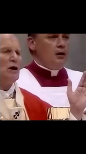 The Our Father led by Pope John Paul II in Latin (Pater Noster) ✝️ #fyp #fy #christianity #christian #catholic #god #jesus #bible #latin #viral