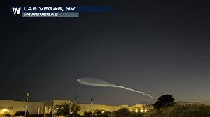A beautiful vapor trail was visible from Las Vegas following the SpaceX Launch of Falcon9 from Vandenburg SFB! This was the second SpaceX launch on Sunday, following an earlier launch in Florida. | WeatherNation