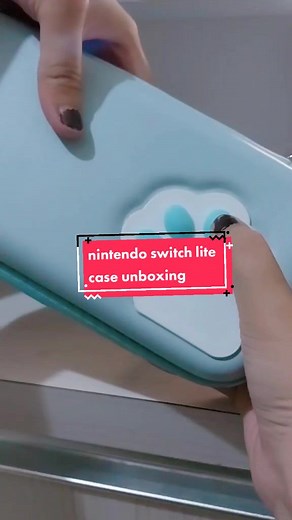 another unboxing for my nintendo switch lite! luv the color!!! 😍🥰 #nintendoswitchlite #nintendo