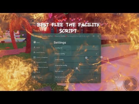 Best Free and Keyless Flee the Facility Script || Roblox Exploit